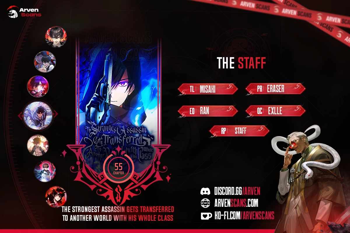 The strongest assassin gets transferred to another world with his whole class - chapter-55 - Page 1