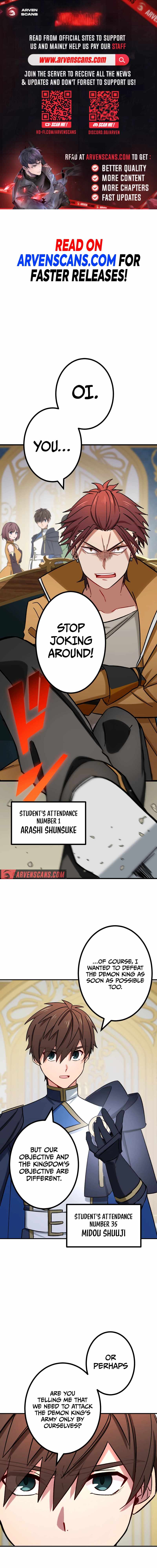 The strongest assassin gets transferred to another world with his whole class - chapter-55 - Page 2