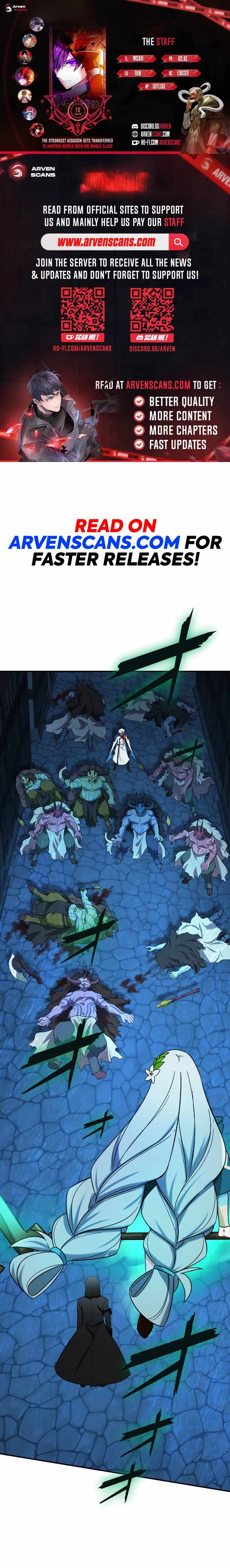The strongest assassin gets transferred to another world with his whole class - chapter-70 - Page 1