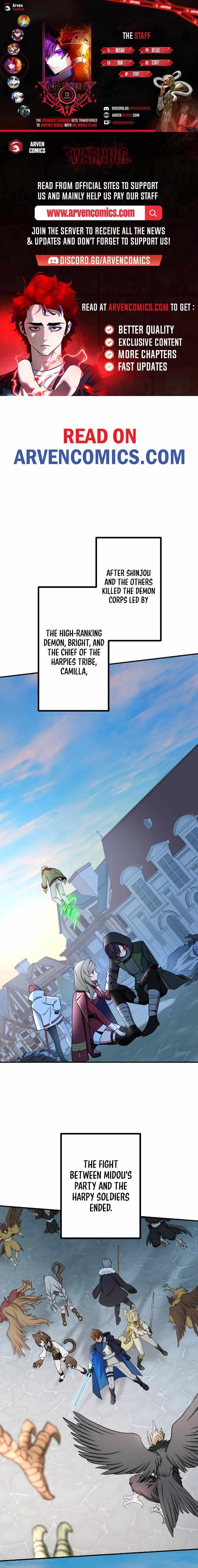The strongest assassin gets transferred to another world with his whole class - chapter-73 - Page 1