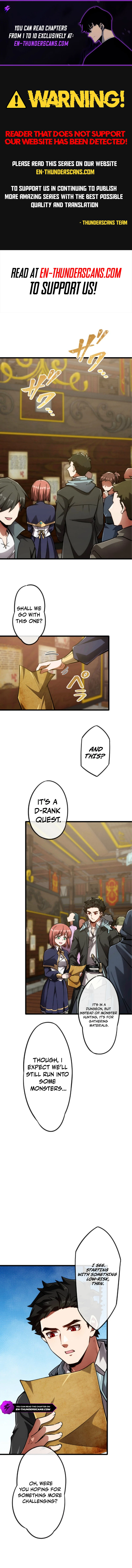 The Swordmaster in a Magic-Supremacy World - chapter-4 - Page 1