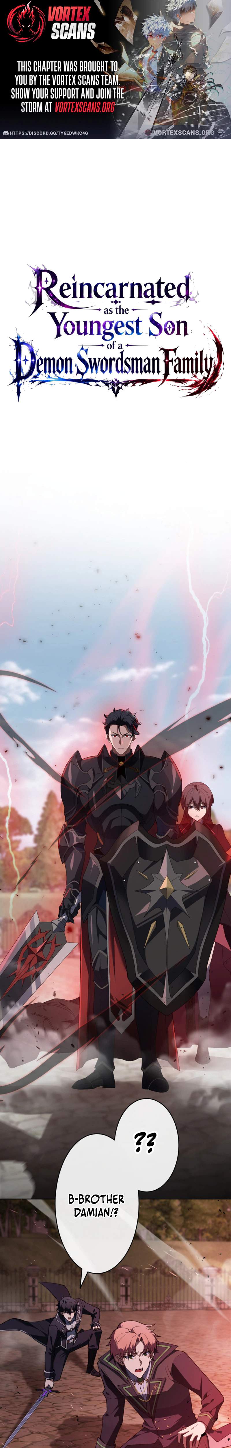 The Transcendent Holy Swordsman Regresses as the Youngest Son of a Magic Swordsman Family - chapter-13 - Page 1