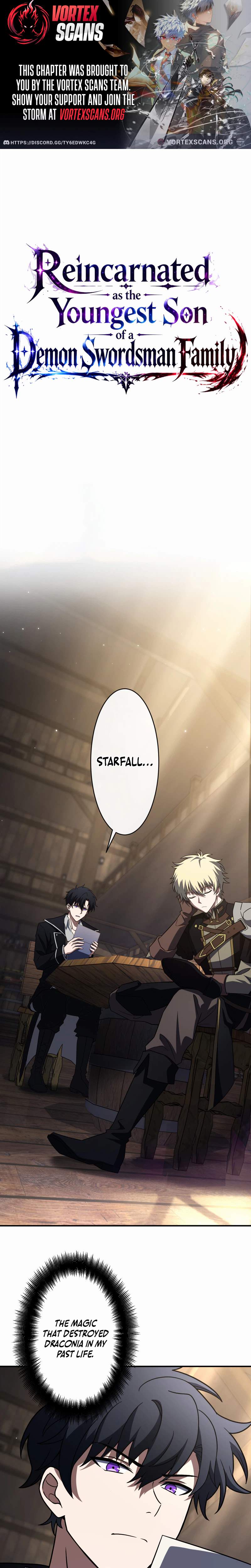 The Transcendent Holy Swordsman Regresses as the Youngest Son of a Magic Swordsman Family - chapter-18 - Page 1