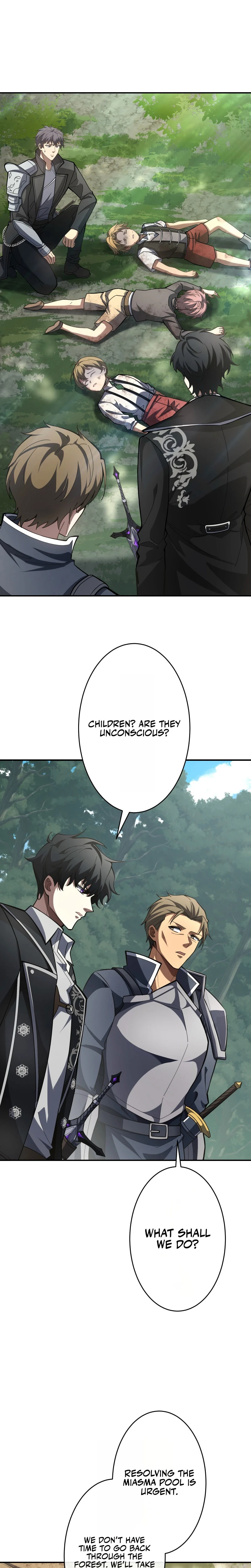 The Transcendent Holy Swordsman Regresses as the Youngest Son of a Magic Swordsman Family - chapter-4 - Page 9