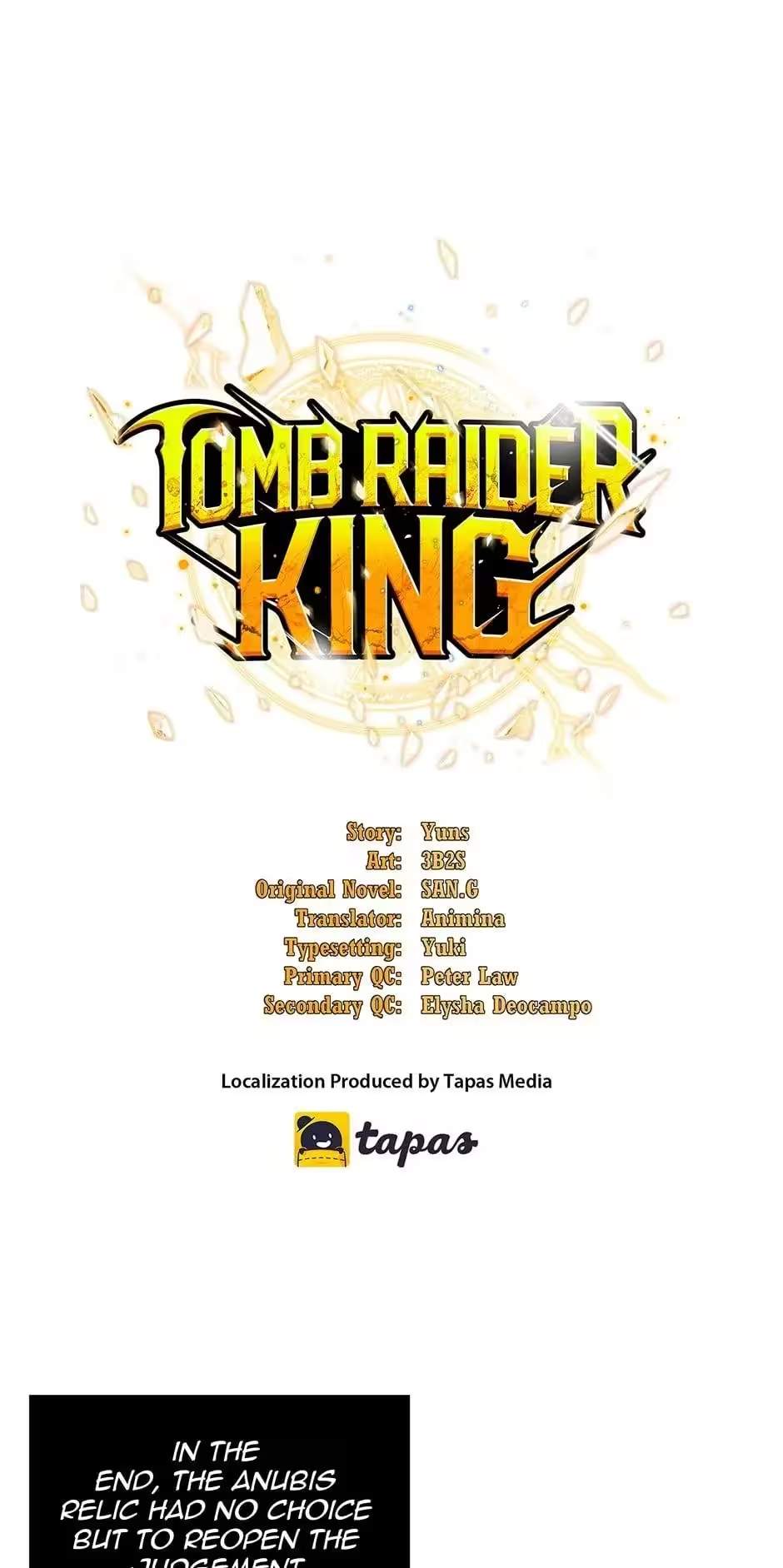 Tomb Raider King:End Line - chapter-25 - Page 1