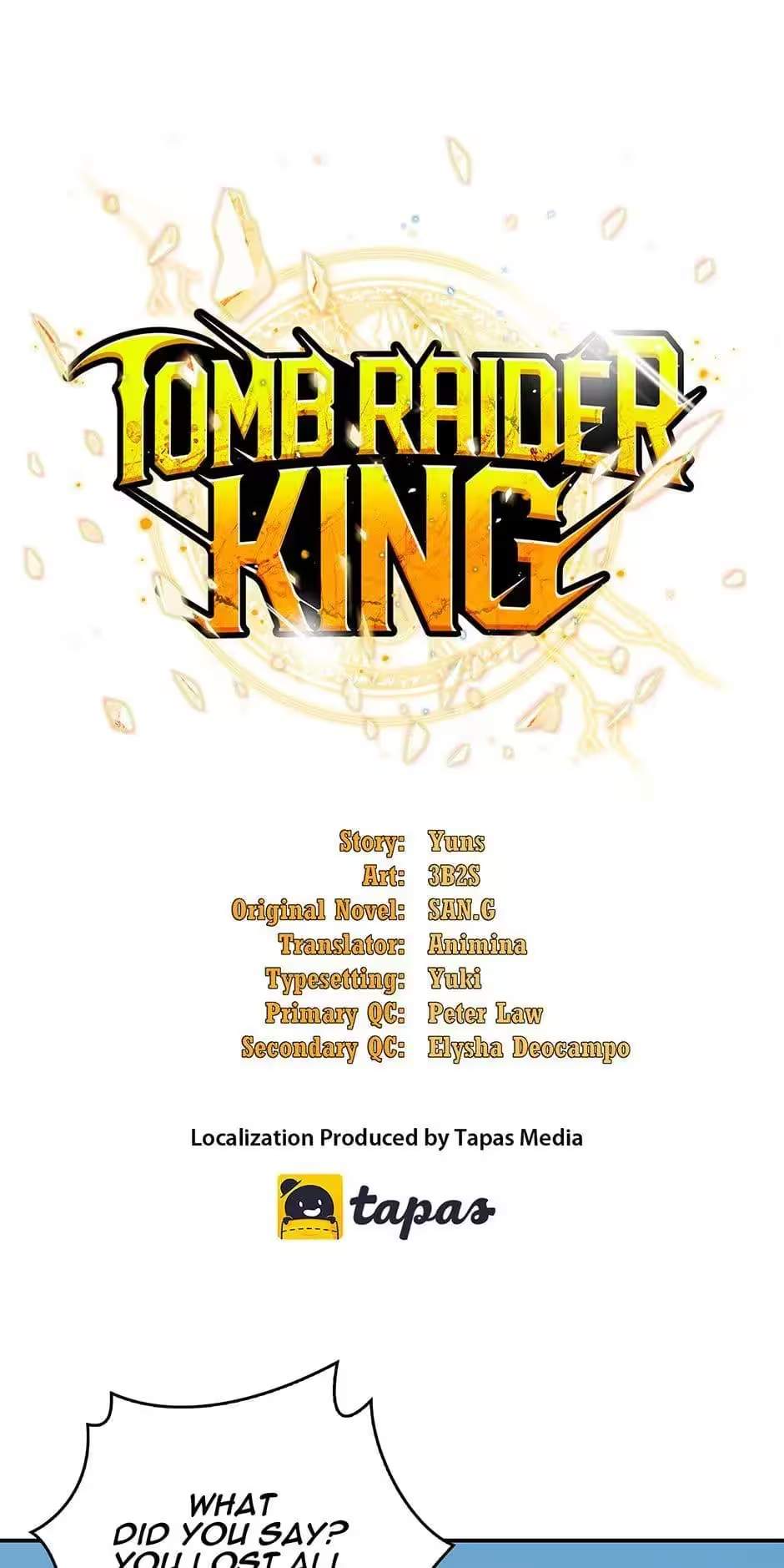 Tomb Raider King:End Line - chapter-32 - Page 1