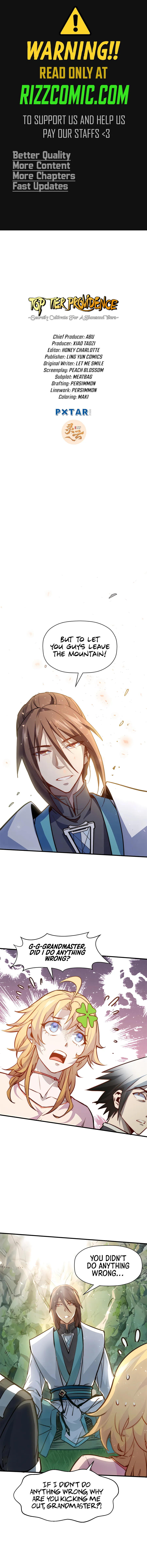Top Tier Providence: Secretly Cultivate for a Thousand Years - chapter-133 - Page 1