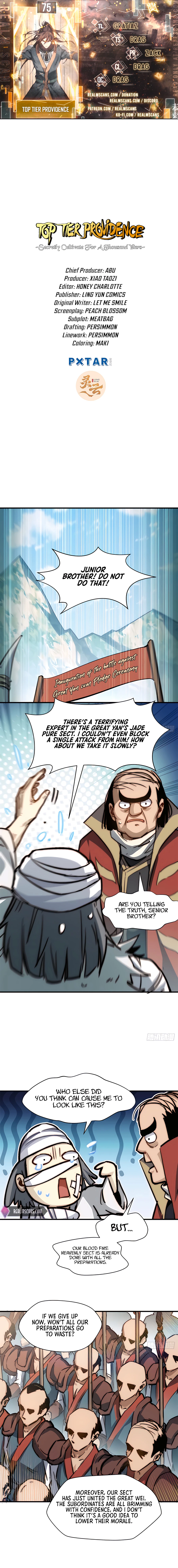 Top Tier Providence: Secretly Cultivate for a Thousand Years - chapter-75 - Page 1