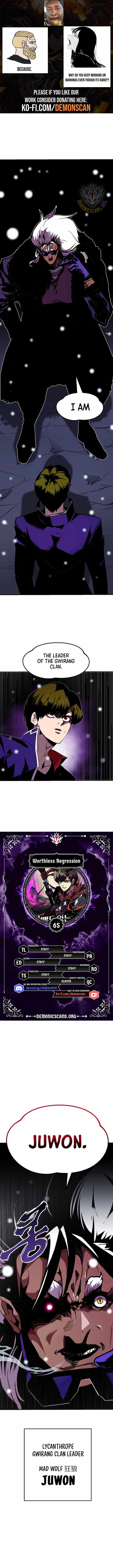 Worthless Regression - chapter-65 - Page 1